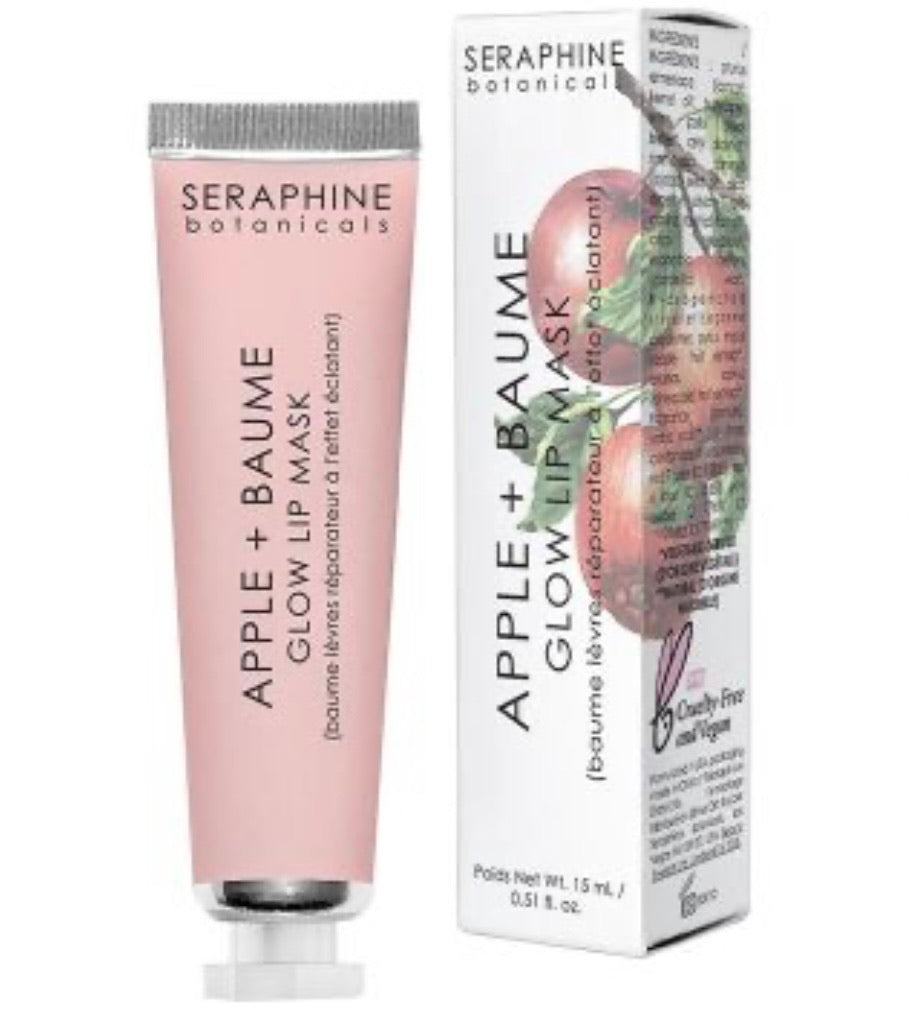 Seraphine Botanicals Apple + Baume Glow Lip Mask